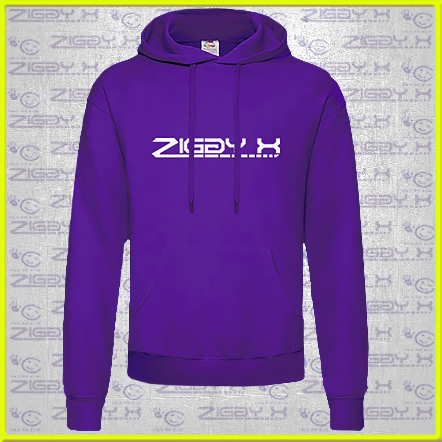 Hoody (purple)  ZIGGY X + ONLY THE RAVE