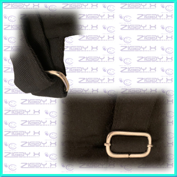 Festival bag ZIGGY X , black  cotton [LIMITED]