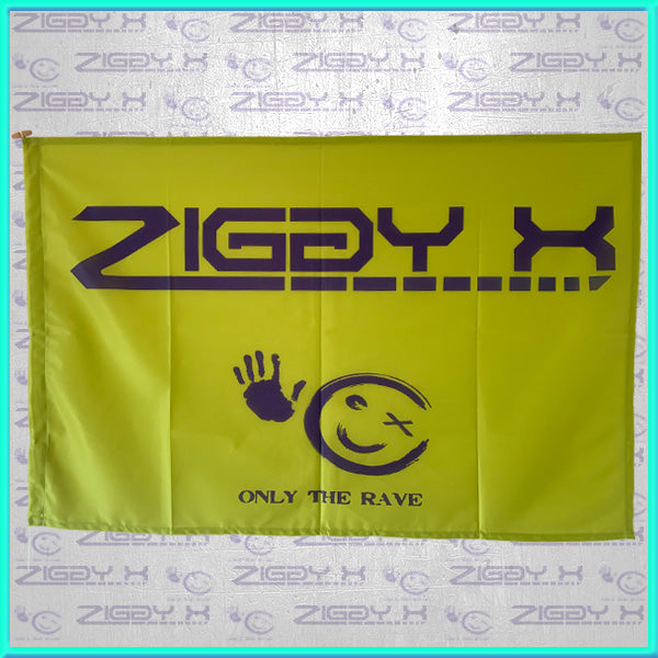Flag ONLY THE RAVE, ravy