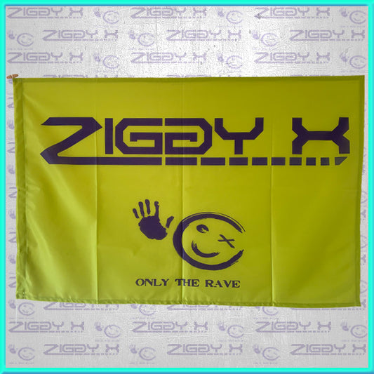 Flag ONLY THE RAVE, ravy